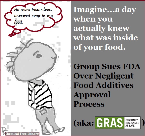 CFL Graphic-FDA sued over GRAS